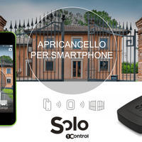 1Control Solo + Link WiFi&BT cancello+garage smart