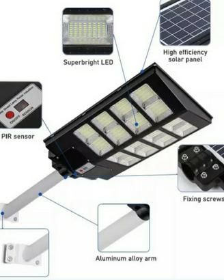 Lampione solare LED
