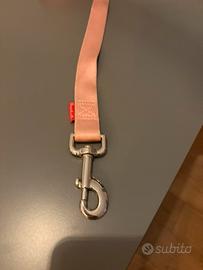 Guinzaglio ferribiella rosa per cani
