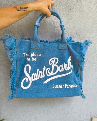 borsa MC2 saint barth jeans 