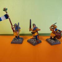Gruppo di comando arcieri bretonnia 5 ed Warhammer