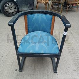 POLTRONCINA POZZETTO SEDUTA BLU