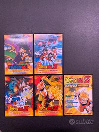 Dragon Ball Z DVD: 5 DVD film e raccolta originale
