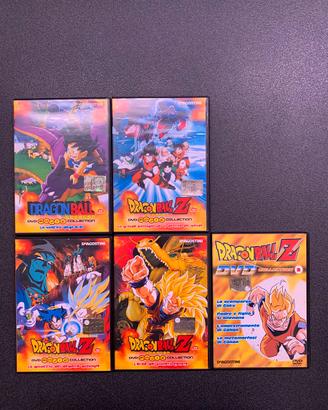 Dragon Ball Z DVD: 5 DVD film e raccolta originale