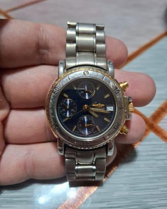 Orologio acciaio e oro