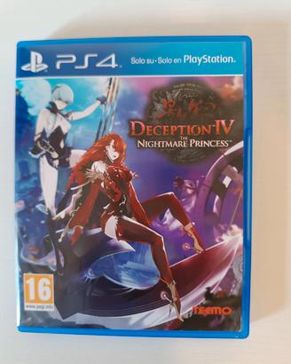 Deception IV the Nightmare princess ps4