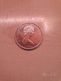 moneta 25 pence 1980 regina madre queen mother