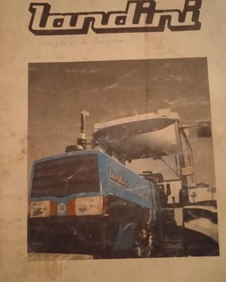 Brochure cartacea Landini Blizzard del 1992
