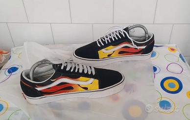 Vans old skool flame da donna