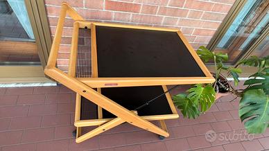 Carrello pieghevole Foppapedretti in legno