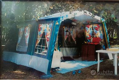 Tenda campeggio a casetta 4 posti