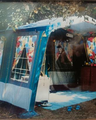 Tenda campeggio a casetta 4 posti