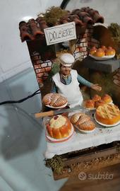 personaggi di presepe in movimento