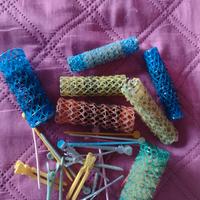 Oltre 155 BIGODINI con mollette e forcine