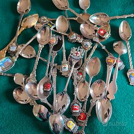 COLLEZIONE CUCCHIAINI CON STEMMA DELLE CITTÀ