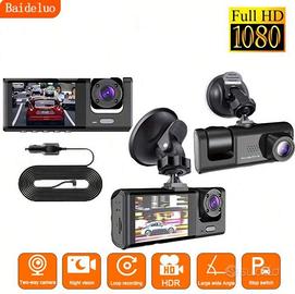 Dashcam Auto HD 1080P – Doppia Lente + Monitor 2″