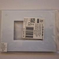 Placche PMMA 3 moduli compatibili Vimar