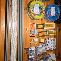 Materiale elettrico vario nuovo