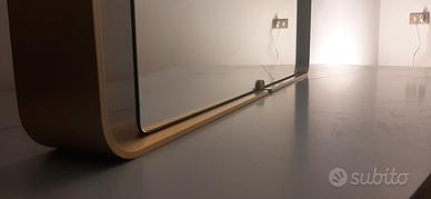 Specchio vintage in ottone