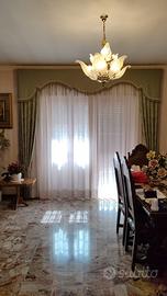 Mantovana e calata damascata in raso