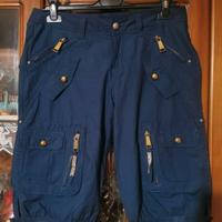Bermuda corto donna blu taglia 48