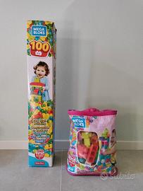 Mega Blocks costruzioni bambini 100 + 80 pezzi
