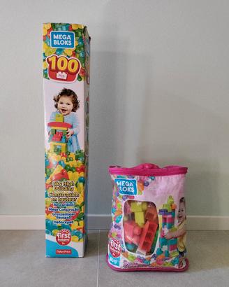 Mega Blocks costruzioni bambini 100 + 80 pezzi