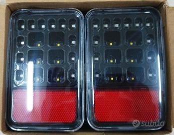 Retronebbia a LED doppia funzione JEEP Wrangler JK