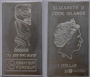 DOLLARO ARGENTO 999 GUERRIERO COL BIGAT FORA