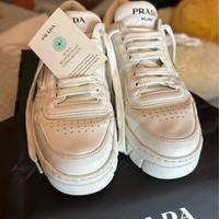 SNEAKERS Prada bianco crema