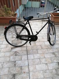 bici con freni a bacchette. 