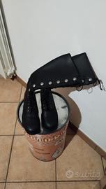 stivali in pelle vera