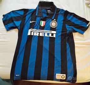 Maglia Inter centenario n.8 Ibrahimovic autografat