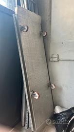 Rampa carico furgone in alluminio mt 2,50 x  0,70