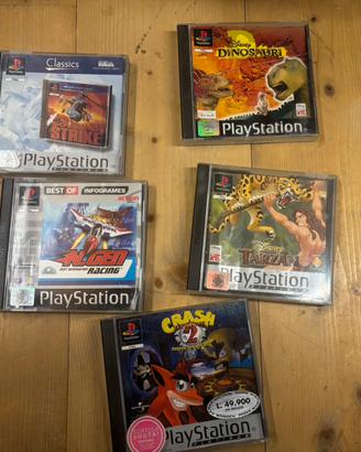 Lotto giochi PlayStation 1