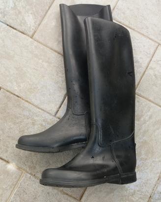 Stivali equitazione in gomma Decathlon misura 35