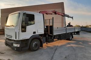 IVECO ML 120 E 18 con cassone fisso e gru idr.