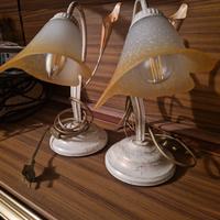 Coppia lampade camera da letto