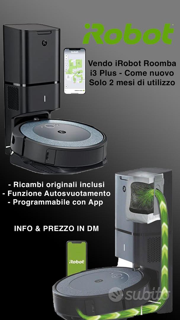 ROOMBA i3+ USATO COME NUOVO - Elettrodomestici In vendita a Roma