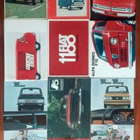 Depliant automobili e furgoni anni '60/'70