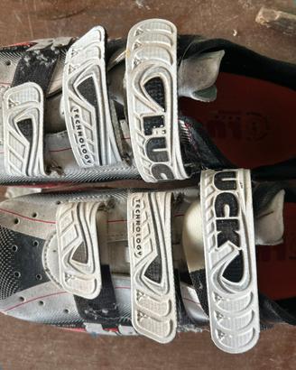 Scarpino bici corsa n42 con attacchi