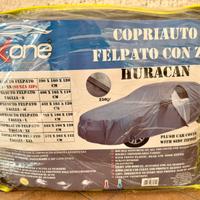 Copriauto felpato impermeabile con zip X-ONE nuovo