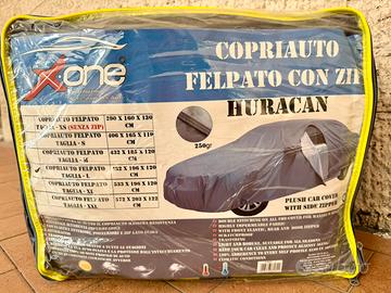 Copriauto felpato impermeabile con zip X-ONE nuovo