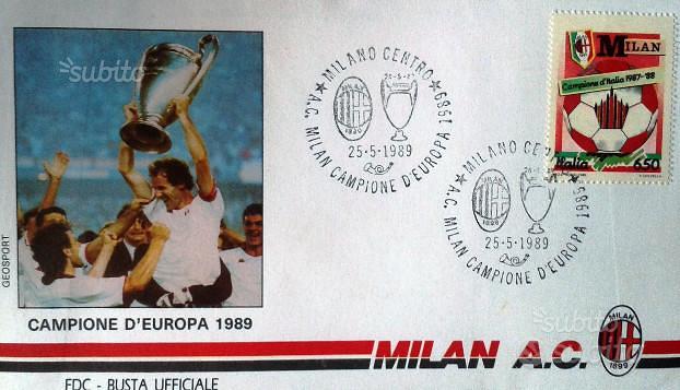Timbre AC Milan De Record Timbres Sortie N°18 Gazzetta