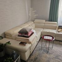 Divano letto con penisola