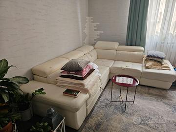 Divano letto con penisola