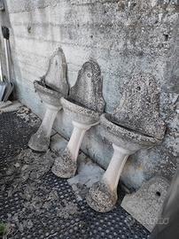 Fontana piccola in cemento