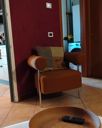 poltrona in bouclé 
