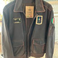 giubbotto pelle aeronautica militare