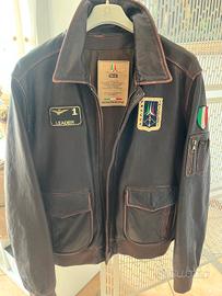 giubbotto pelle aeronautica militare